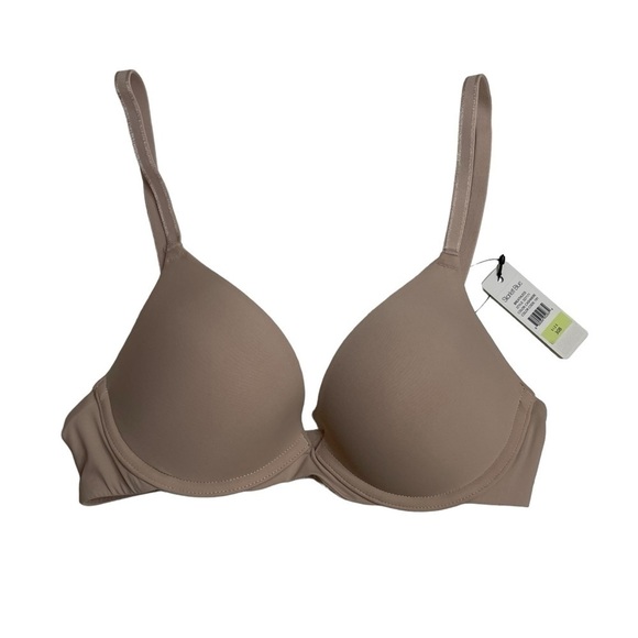 Skarlett Blue Breathless Multi Way Pushup Bra Cashmere Tan 30B New - Picture 1 of 6